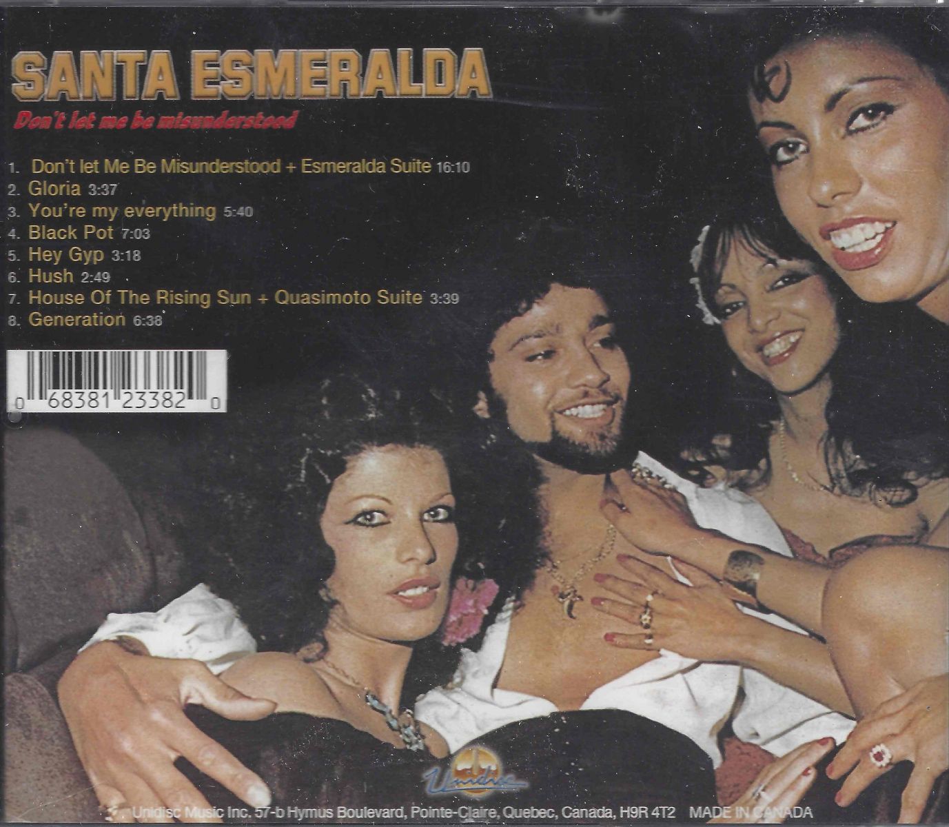 Santa Esmeralda Don T Let Me Be Misunderstood Dubman Home